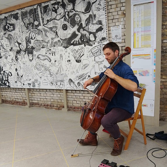 Cellist Tjalle Galama
