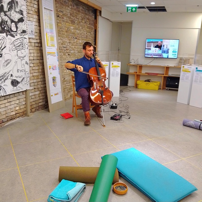 Cellist Tjalle Galama